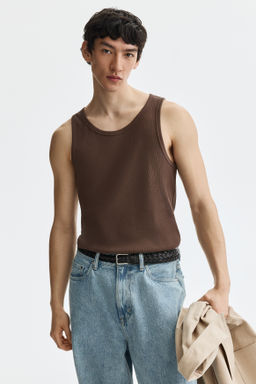 Camiseta sin mangas en canal? Slim Fit - H&m фото 6