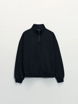 Толстовка из 100% хлопка на молнии / Zarina