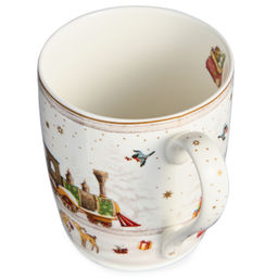 НАБОР ПОСУДЫ LEFARD C НОВЫМ ГОДОМ 3 ПР.: САЛАТНИК 800 МЛ, ТАРЕЛКА 19 СМ, КРУЖКА 400 МЛ (КОР=8НАБ.)  фото 10