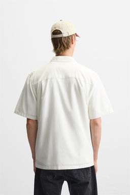 LYOCELL - COTTON SHIRT - Zara фото 3