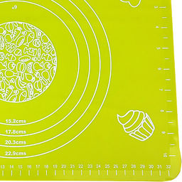 30495-3 Коврик силикон 38х28см.зелёный MB (х72) - Mayer&boch фото 3