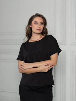 универсальная блуза свободного кроя, вискоза - Трика фото 4