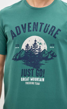 Футболка F411-06-838 d.green - Fine joyce фото 4