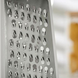 Тёрка с контейнером «Умелец», 13.5×9×21.5 см, ABS-пластик, нержавеющая сталь, цвет белый