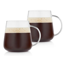 Набор стеклянных кружек Walmer Tulip, 2 шт, 0.4 л, цвет прозрачный