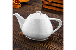 Чайник 1,18 л 24*16*13 см Арбер белый