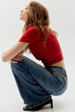 Camiseta de punto fino