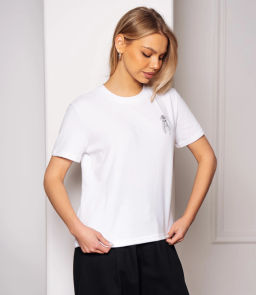 Футболка #КТ3873, белый