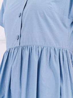 Хлопковое платье с ярусами 100% хлопок