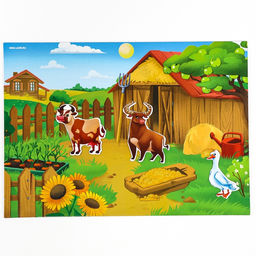 Настольная магнитная игра для малышей Животные, 28 х 20 см - Школа талантов фото 6