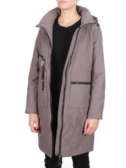 M-5022 GRAY Куртка демисезонная женская CORUSKY (100 гр. синтепон) - Fashion фото 9