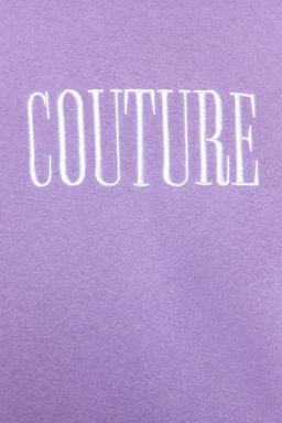 Lila Regular/Normal Kesim Ici Polar/S?cak Tutan Nak?sl? Sweatshirt TMNAW21SW1538 - Trendyolmilla фото 5