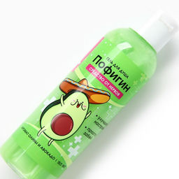 Гель для душа Пофигин, 150 мл, аромат авокадо и оливы, Beauty Fox фото 4