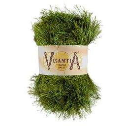 Пряжа VISANTIA TRAFKA SALUT 80% полиэстер, 20% люрекс 5 шт. х 200 г 90 м  4 м