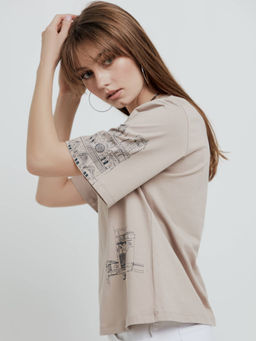 CONTE LD 1741 Футболка женская beige