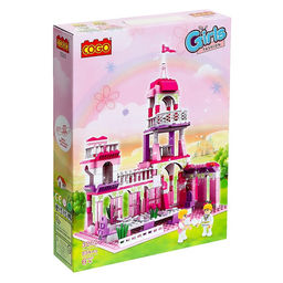 Конструктор Девчонки: королевская беседка, 254 детали - Cogo фото 4