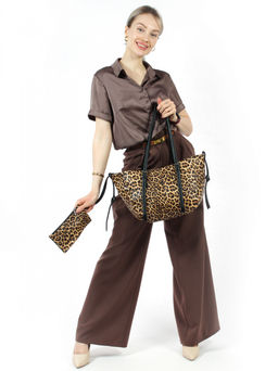 LACCOMA сумка Анна-леопард эко кожа хлопок