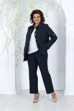 Платье Ninele 7431-Р темно-синий - Mira fashion фото 2202