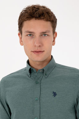 Erkek Koyu Ye_il Uzun Kollu Basic G_mlek Sepette S_rpriz _ndirim - U.s. polo assn фото 9