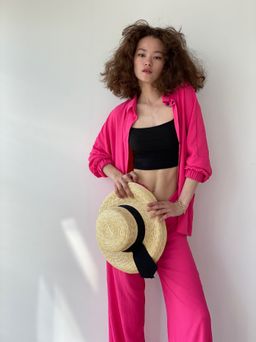 9407 Костюм летний ярко-розовый - Martichelli фото 3