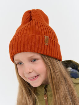 Шапка тыква из смесовой шерсти однослойная Мандарин - Bungly фото 2