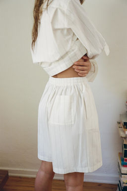 STRIPED PYJAMA SHIRT - Zara фото 2
