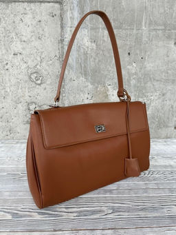 Женская кожаная сумка-портфель 8399-3 Рыжий