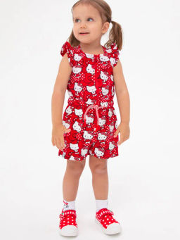 PlayToday / Полукомбинезон детский трикотажный для девочек