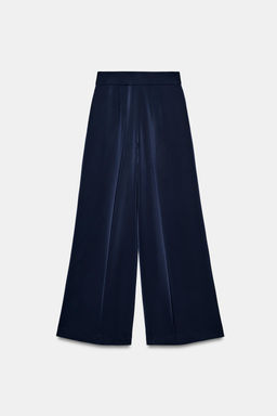 FLOWING SATIN TROUSERS - Zara фото 17