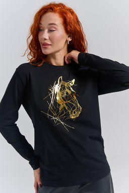 8574 футболка с дл.рукавом унисекс