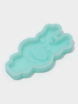 Цена за 2 шт. Молд для заливки Олень, силикон, 8?3.7?0.8 см, бирюзовый - Simaland фото 2