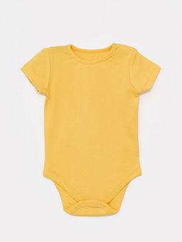 Bisiklet Yaka K?sa Kollu K?z Bebek ??t??tl? Body 5li - Waikiki фото 2