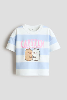 Camiseta con motivo estampado