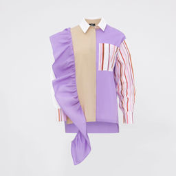 Рубашка В стиле пэчворк (star) - Charutti фото 4