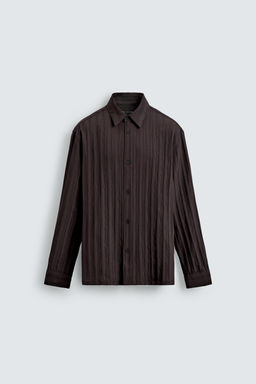 STRIPED JACQUARD SHIRT