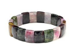 Браслет из Турмалина прямоугольник 13*10мм, 28г