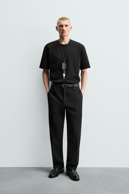 HEAVYWEIGHT SHORT SLEEVE T-SHIRT - Zara фото 11