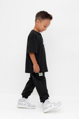 КР 400765/черный к562 брюки для мал - Crockid фото 4