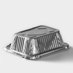 Цена за 100 шт. Форма из фольги для выпечки и запекания Доляна, 255 мл, 129.54 см, 100 шт./уп  фото 4