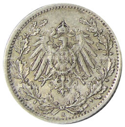 1/2 марки 1914 года A Германия