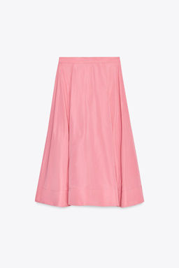 ZW COLLECTION MIDI SKIRT - Zara фото 14