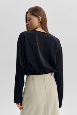 Боди на запах из атласа - Mollis фото 4