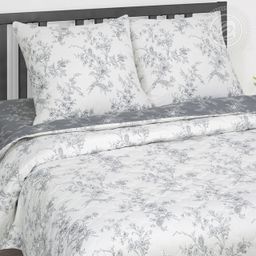 Постельное белье Луара (поплин зима-лето) Семейный/Пододеяльник стеганый (молния): 2 шт. - 215*145; Простыня: 1 шт. - 215*240 Наволочка (клапан) : 2 шт. - 70*70 Зима - лето - Артпостель фото 2