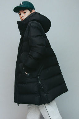 LONG WATER-REPELLENT DOWN COAT - Zara фото 11