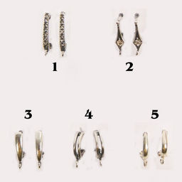 Серьги из яшмы 12х20 мм - длина 6 см - Сувенир-камни фото 2