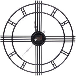 Часы настенные "LOFT HOME " 50см, черные
