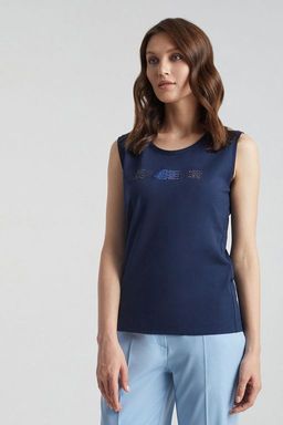 Топ женский LS-015547-DN, 
темно-синий