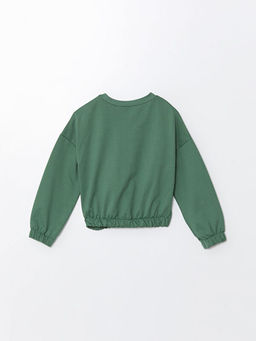 Bisiklet Yaka K?z ?ocuk Sweatshirt - Waikiki фото 3