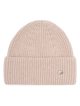 Шапка жен. пух енот+шерсть+виск LB-N88070 dirty pink