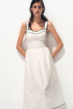 Vestido de algod?n con vuelo - H&m фото 2